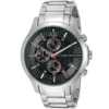 Męski zegarek AX2163 Armani Exchange z czarną tarczą – zdjęcie dodatkowe 1