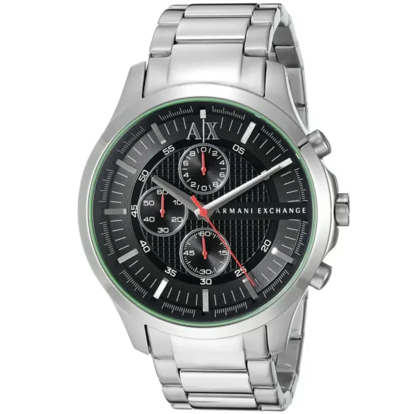 Męski zegarek AX2163 Armani Exchange z czarną tarczą – zdjęcie dodatkowe 1