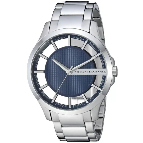 Męski zegarek AX2178 Armani Exchange z niebieską tarczą – zdjęcie dodatkowe 1