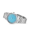 Zegarek damski Gucci G-Timeless YA1265044 minimalistyczny design ze stalową kopertą Ø32 mm zdjęcie 2 widok koperty i zapięcia