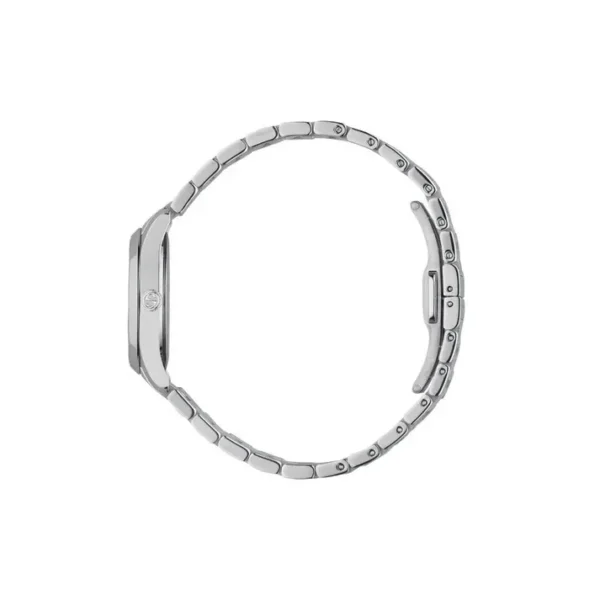 Zegarek damski Gucci G-Timeless YA126595 klasyczna stalowa koperta Ø32 mm i minimalistyczna tarcza zdjęcie 3 widok z boku