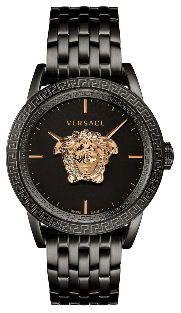 Versace VERD00518 Palazzo Empire - Zegarek męski czarny 43mm