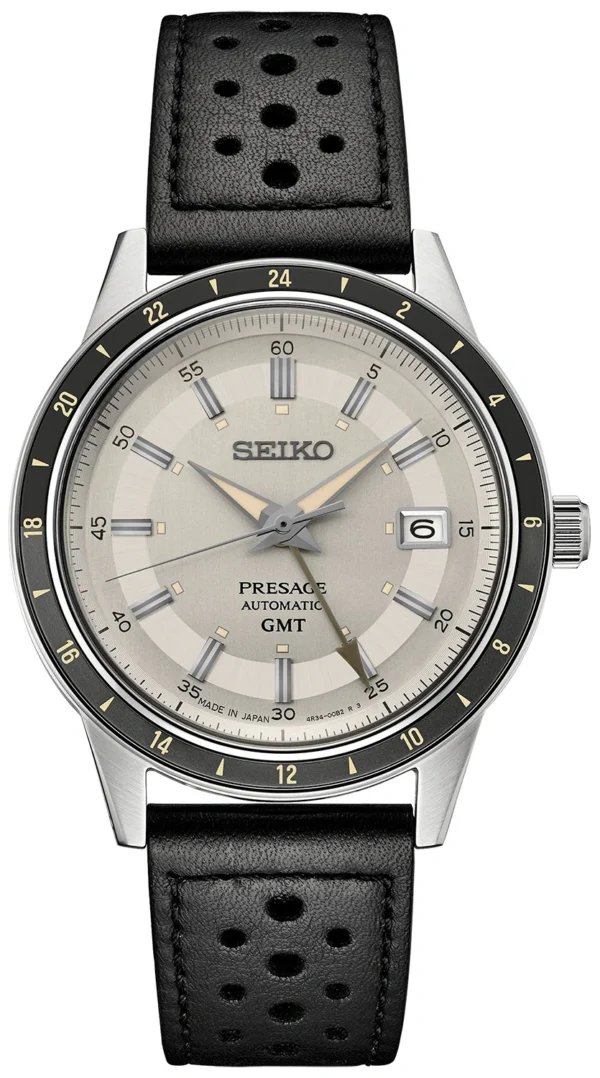 Zegarek męski Seiko SSK011J1 Presage Style60's GMT
