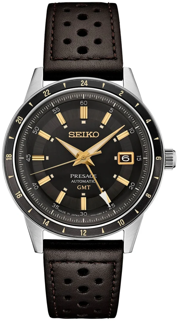 Zegarek męski Seiko SSK013J1 Presage Style60's GMT