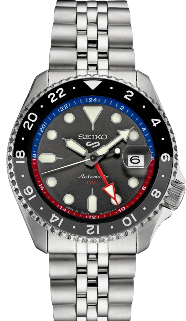 Zegarek męski Seiko SSK019K1 5 Sports GMT