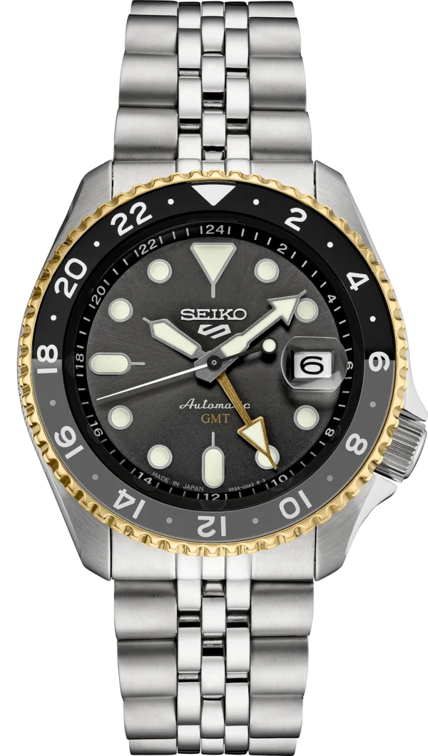 Zegarek męski Seiko SSK021K1 5 Sports GMT
