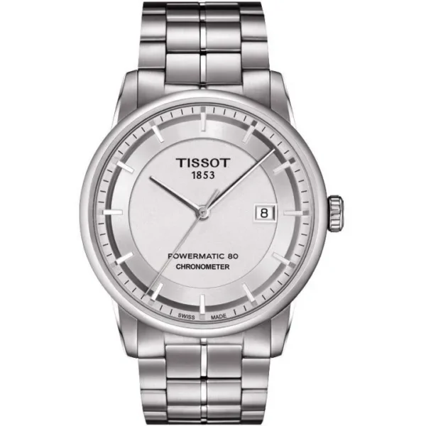 Zegarek męski Tissot Luxury Powermatic 80 COSC T086.408.11.031.00