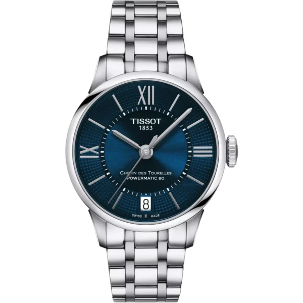 Zegarek damski Tissot Chemin des Tourelles Powermatic 80 Lady T099.207.11.048.00