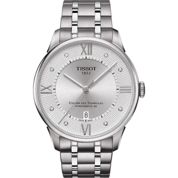 Zegarek męski Tissot Chemin des Tourelles Powermatic 80 T099.407.11.033.00