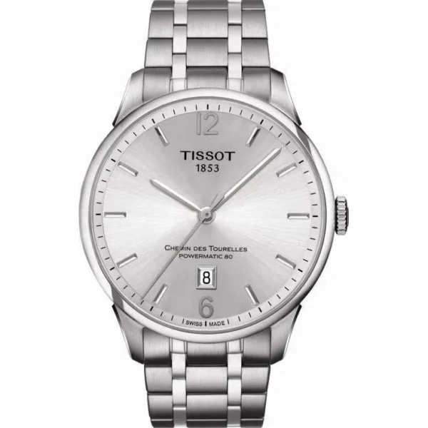 Zegarek męski Tissot Chemin des Tourelles Powermatic 80 T099.407.11.037.00