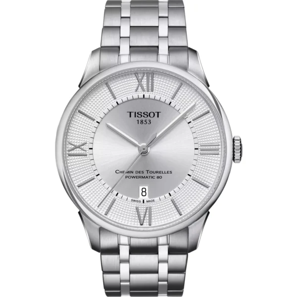 Zegarek męski Tissot Chemin des Tourelles Powermatic 80 T099.407.11.038.00