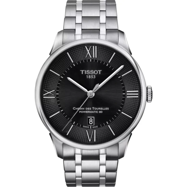 Zegarek męski Tissot Chemin des Tourelles Powermatic 80 T099.407.11.058.00