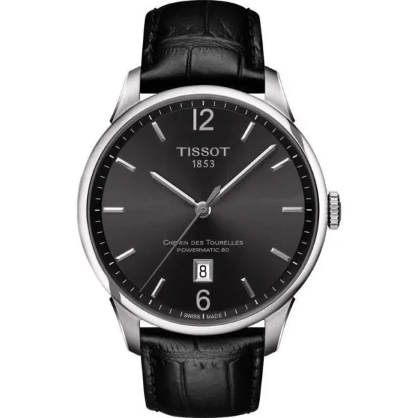 Zegarek męski Tissot Chemin des Tourelles Powermatic 80 T099.407.16.447.00