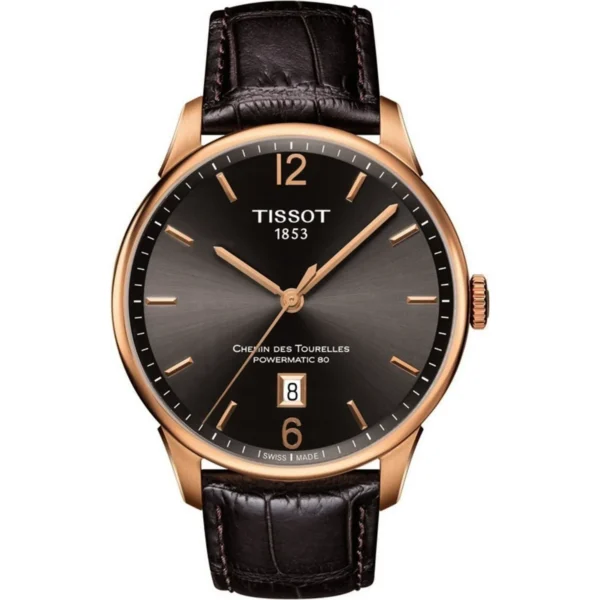 Zegarek męski Tissot Chemin des Tourelles Powermatic 80 T099.407.36.447.00