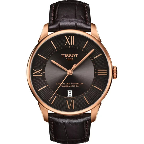 Zegarek męski Tissot Chemin des Tourelles Powermatic 80 T099.407.36.448.00