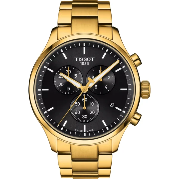 Tissot T116.617.33.051.00 Chrono XL - Zegarek męski złoty 45mm