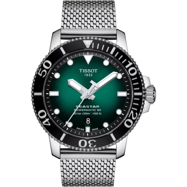 Zegarek męski Tissot Seastar 1000 Powermatic 80 T120.407.11.091.00