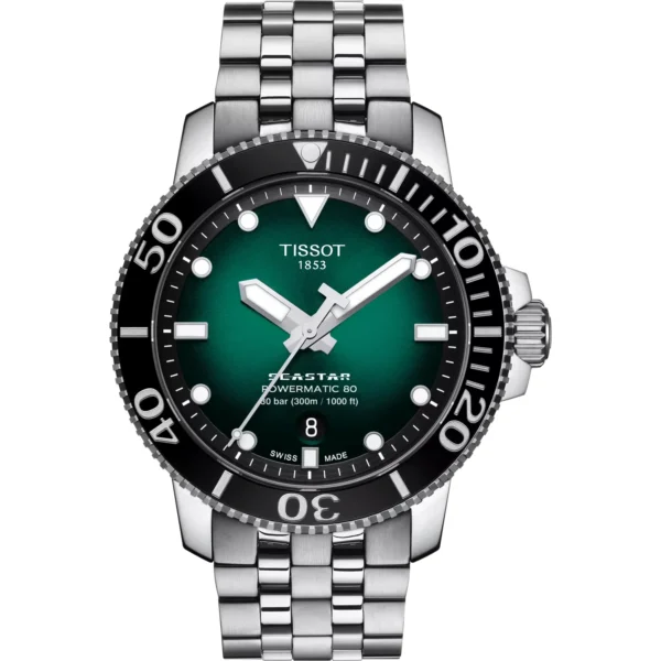 Zegarek męski Tissot Seastar 1000 Powermatic 80 T120.407.11.091.01