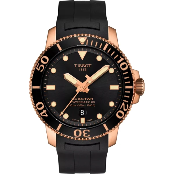 Zegarek męski Tissot Seastar 1000 Powermatic 80 T120.407.37.051.01