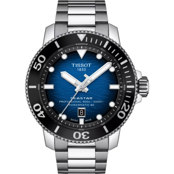 Zegarek męski Tissot Seastar 2000 Professional Powermatic 80 T120.607.11.041.01