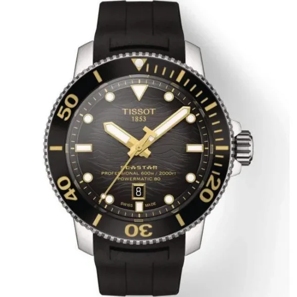 Zegarek męski Tissot Seastar 2000 Professional Powermatic 80 T120.607.17.441.01