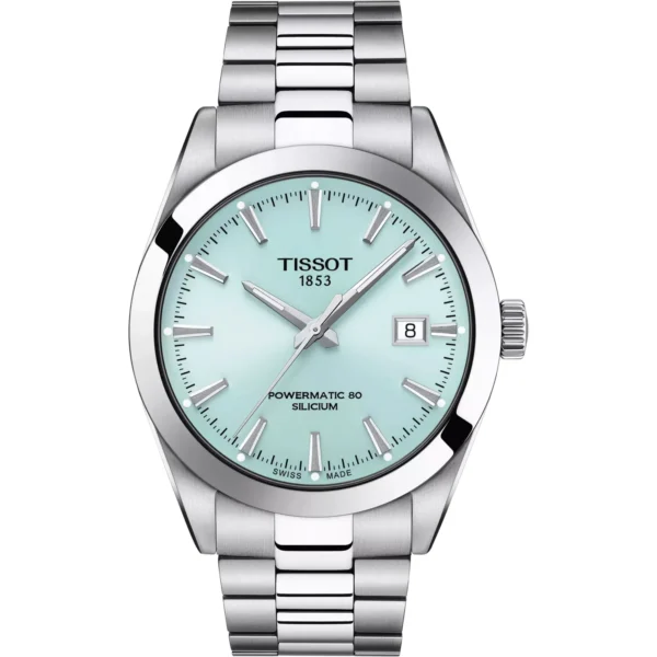 Zegarek męski Tissot Gentleman Powermatic 80 Silicium T127.407.11.351.00