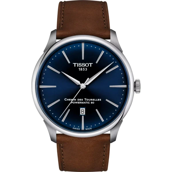 Zegarek męski Tissot Chemin des Tourelles Powermatic 80 T139.407.16.041.00